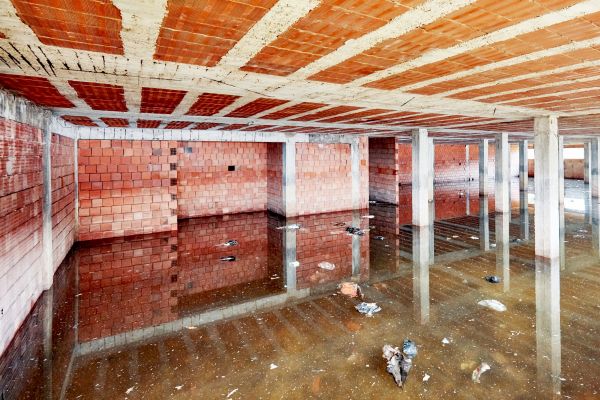 Basement Flood Remediation in Westfield